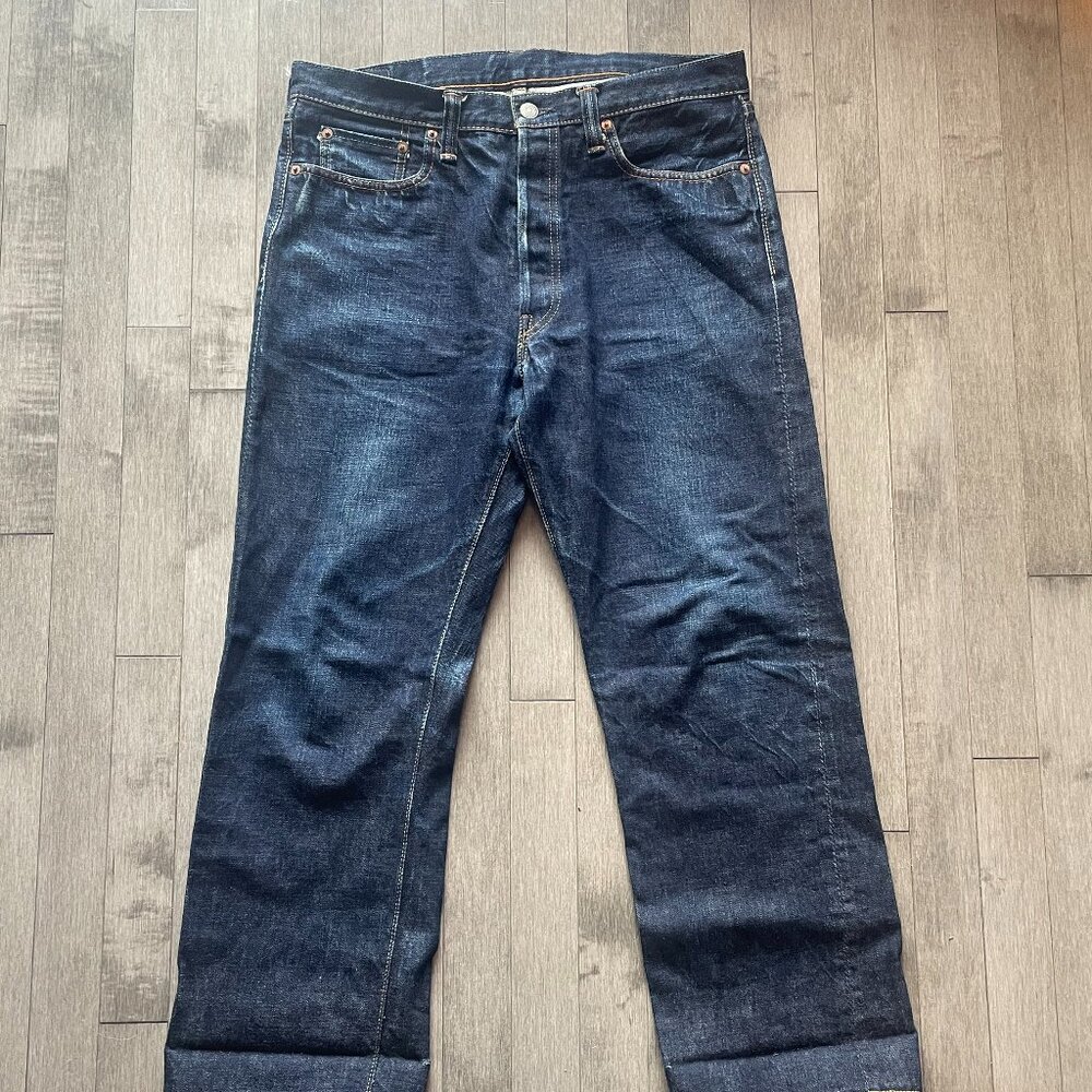 Full Count Dark Denim Jeans 1108 Sz 34